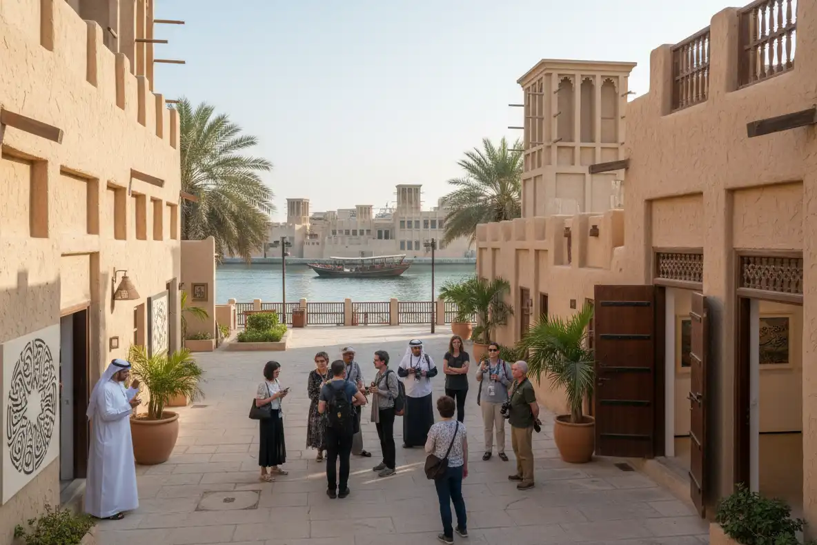 Al Bastakiya Heritage Area Dubai Tour