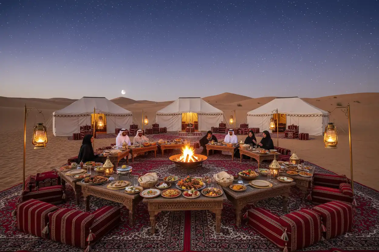Book a Dinner in the Desert of UAE | Arabian Nights & Traditional Dining